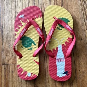 Coca Cola flip flops